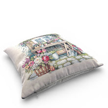 Carica l'immagine nel visualizzatore di Gallery, Copricuscino GARDEN HOUSE, Gobelin Jacquard, 45x45 cm