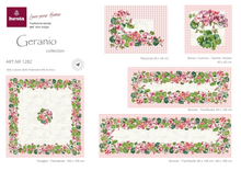 Carica l'immagine nel visualizzatore di Gallery, Copricuscino GERANIO, Gobelin Jacquard, 45x45 cm