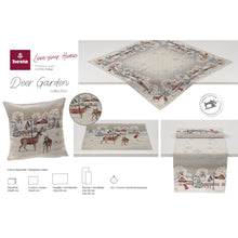 Laden Sie das Bild in den Galerie-Viewer, Tischläufer Runner Tischset DEER GARDEN, uni, Gobelin Jacquard
