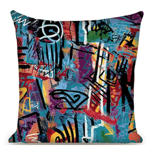 Kissenbezug COLORFUL D, Gobelin Jacquard, 45x45 cm