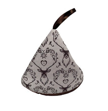 Carica l&#39;immagine nel visualizzatore di Gallery, Presina Cappuccio LANDHAUS HIRSCH, marrone, Jacquard

