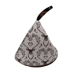 Presina Cappuccio LANDHAUS HIRSCH, marrone, Jacquard