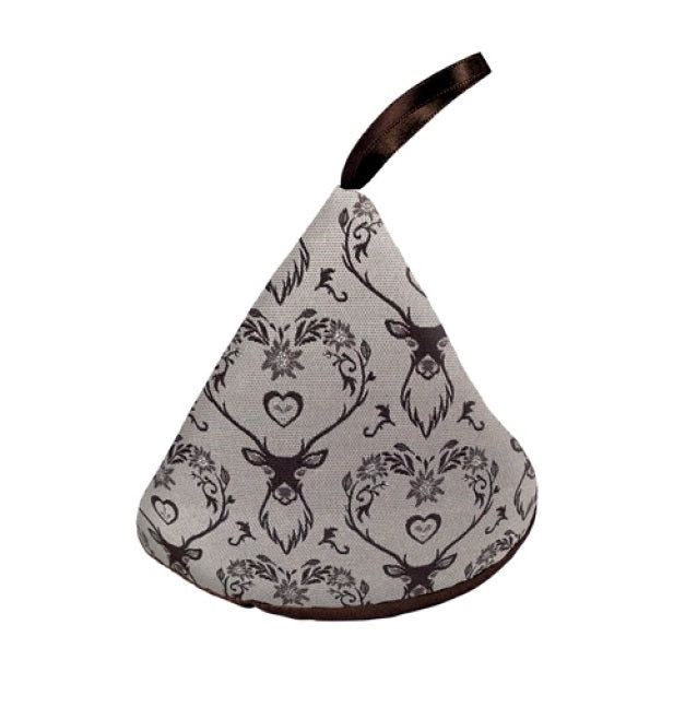 Presina Cappuccio LANDHAUS HIRSCH, marrone, Jacquard