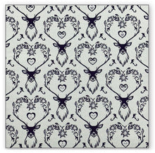 Carica l&#39;immagine nel visualizzatore di Gallery, Tovaglia LANDHAUS HIRSCH, blu, Jacquard
