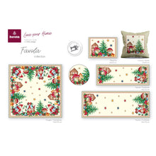 Carica l&#39;immagine nel visualizzatore di Gallery, Tovaglia FAVOLA, uni, Gobelin Jacquard, 100x100 cm
