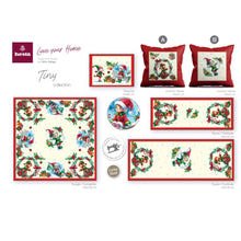 Carica l&#39;immagine nel visualizzatore di Gallery, Tovaglia TINY, uni, Gobelin Jacquard, Lurex Gold, 100x100 cm
