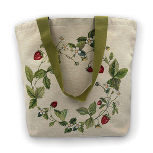 Borsa ERDBEERGARTEN, Gobelin Jacquard