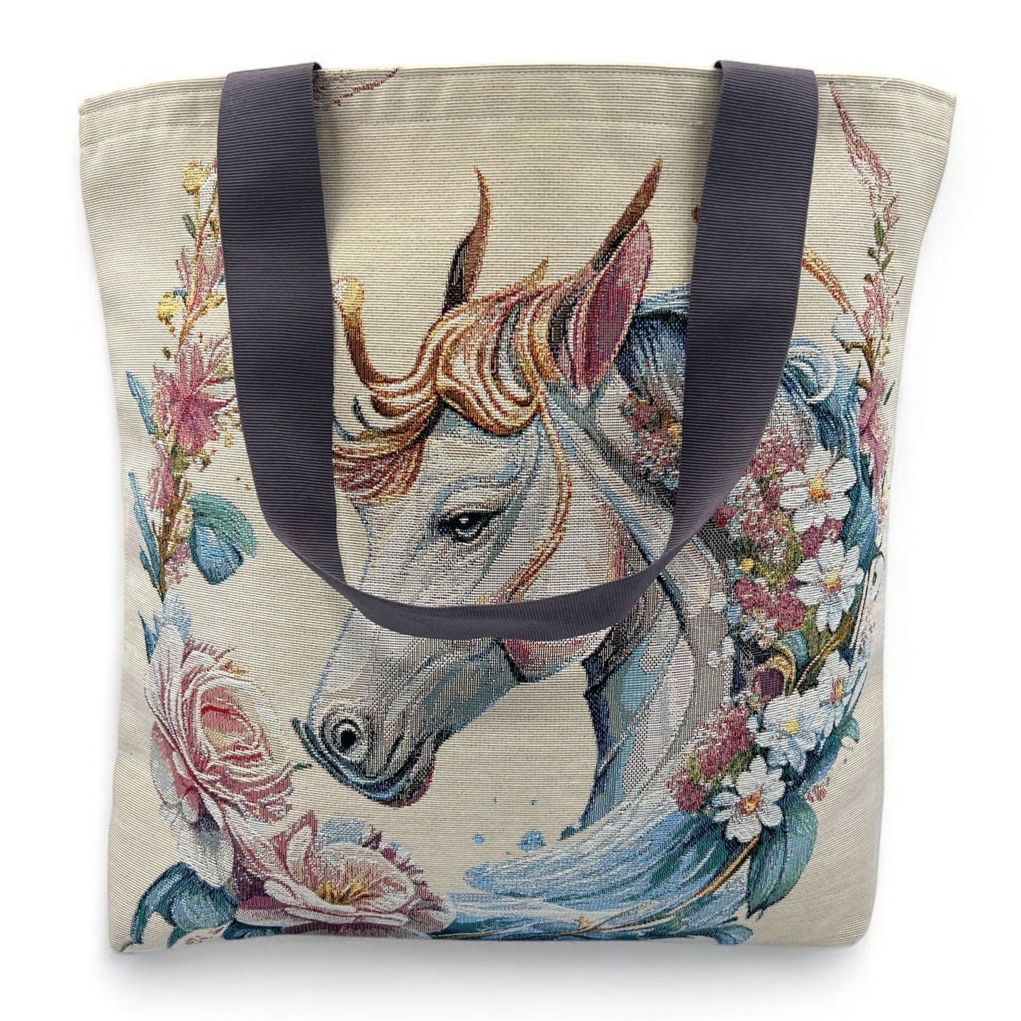 Stofftasche POMPEIO, Gobelin Jacquard
