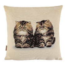 Carica l&#39;immagine nel visualizzatore di Gallery, Copricuscino SIMBA &amp; NALA, Gobelin Jacquard, 45x45 cm
