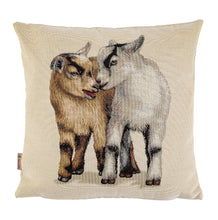 Laden Sie das Bild in den Galerie-Viewer, Kissenbezug KITZE, Gobelin-Jacquard, 45x45 cm
