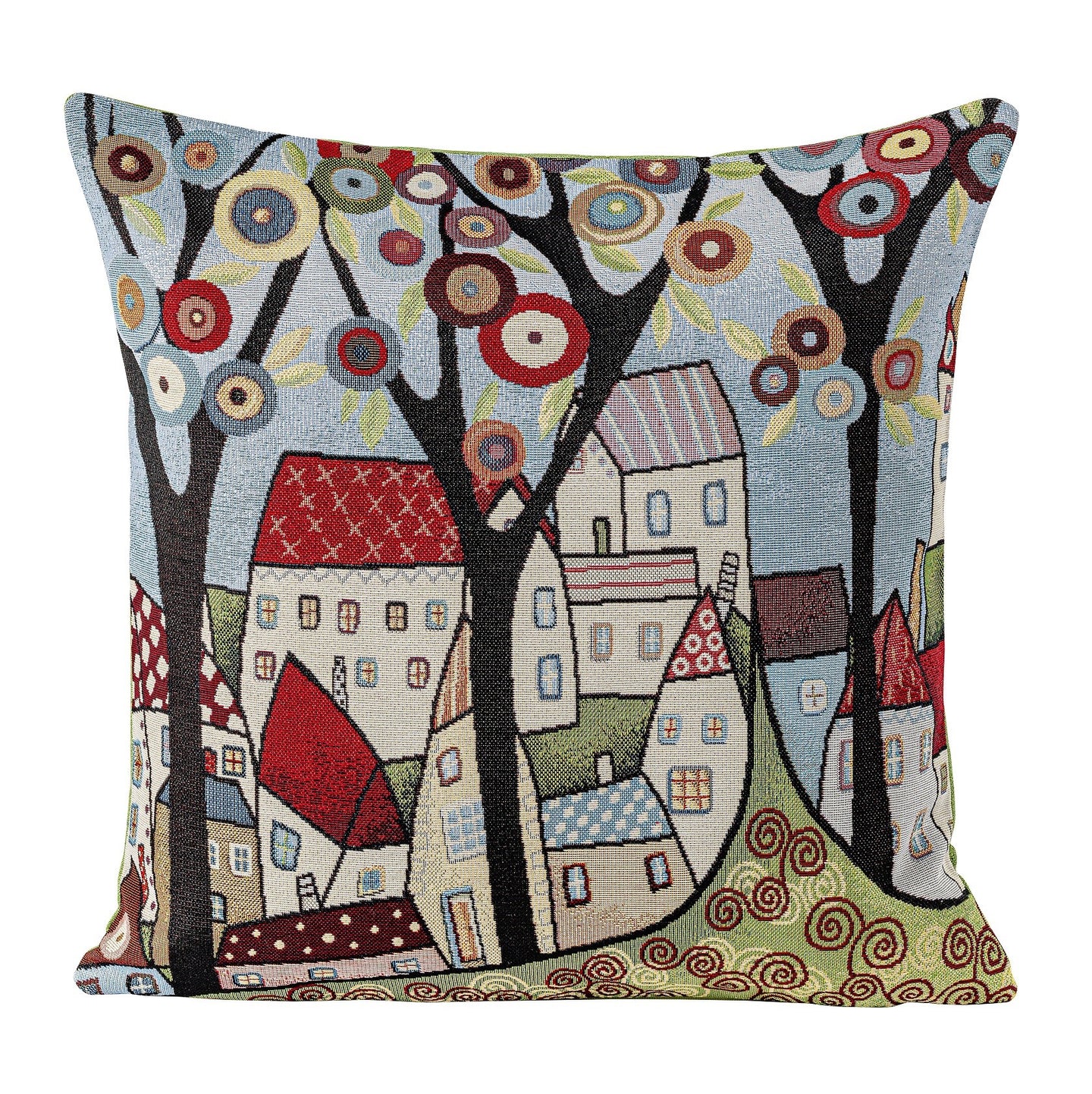 Copricuscino GIVERNY, Gobelin Jacquard