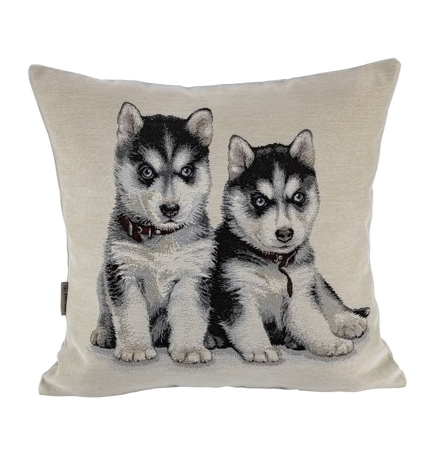 Copricuscino HUSKY, Gobelin Jacquard, 45x45 cm