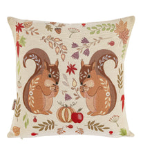 Carica l&#39;immagine nel visualizzatore di Gallery, Copricuscino SCOIATTOLO, Gobelin Jacquard, 45x45 cm
