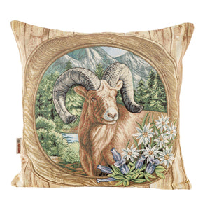 Kissenbezug WIDDER, Gobelin Jacquard