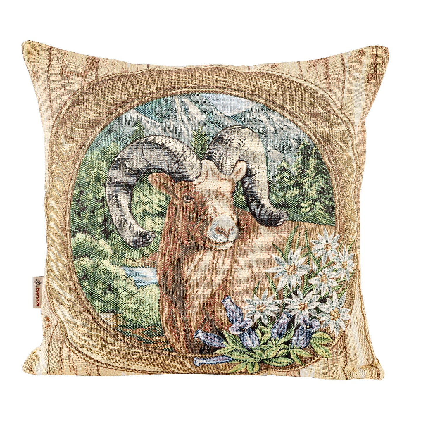 Kissenbezug WIDDER, Gobelin Jacquard