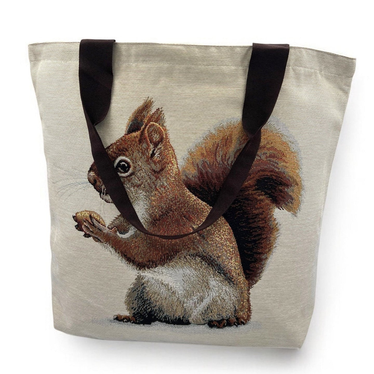 Stofftasche EICHHÖRNCHEN, Gobelin Jacquard