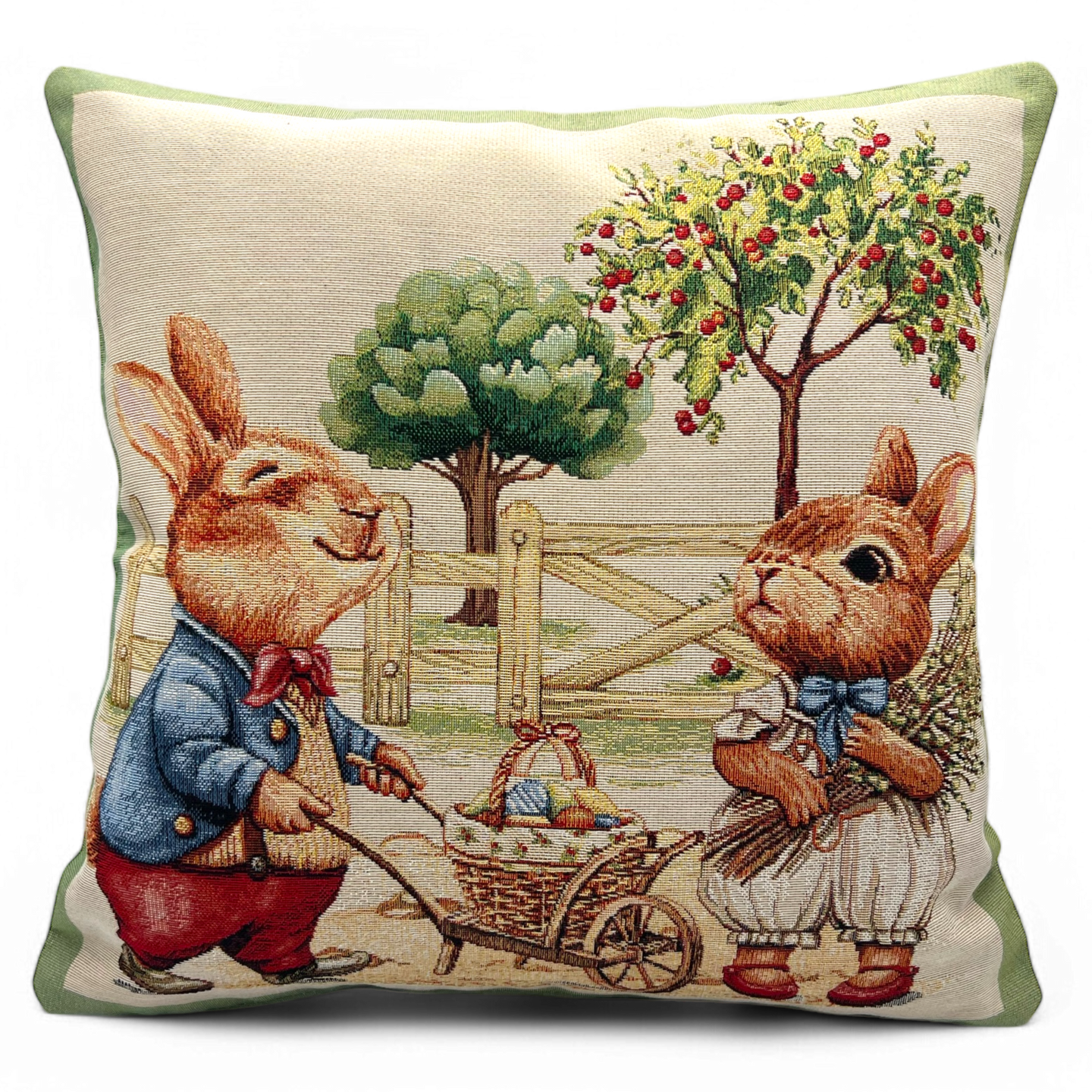 Kissenbezug ADAMS, uni, Gobelin Jacquard, 45x45 cm