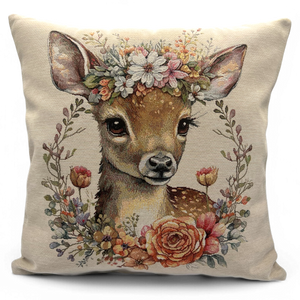 Copricuscino BAMBI, Gobelin Jacquard, 45x45 cm