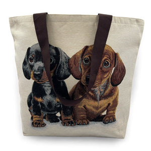 Shopper DACKEL, Gobelin Jacquard