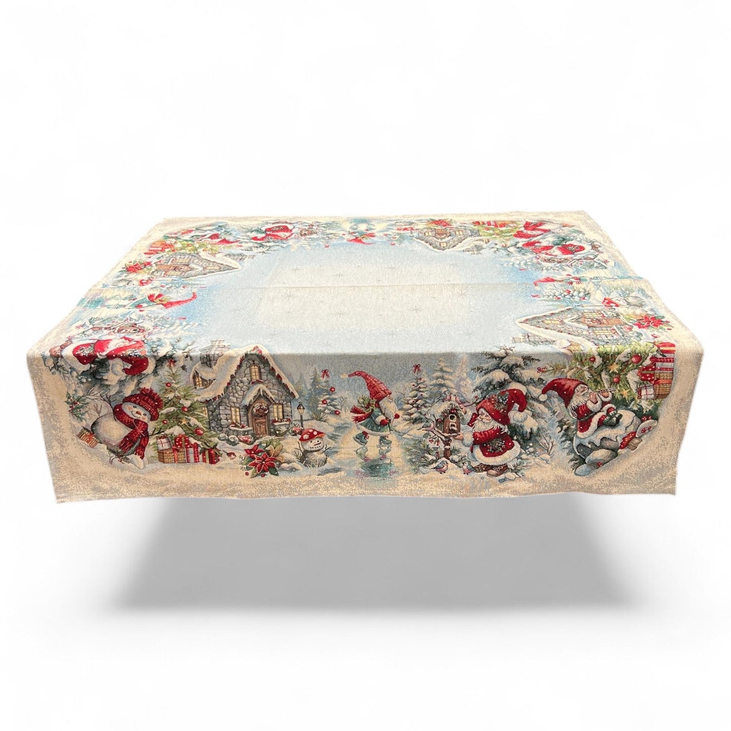 Tovaglia BAXTER, uni, Gobelin Jacquard, lurex oro, 100x100 cm