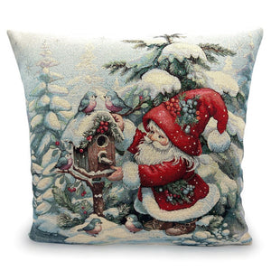 Copricuscino Baxter A Gobelin Jacquard, 45x45 cm Lurex oro