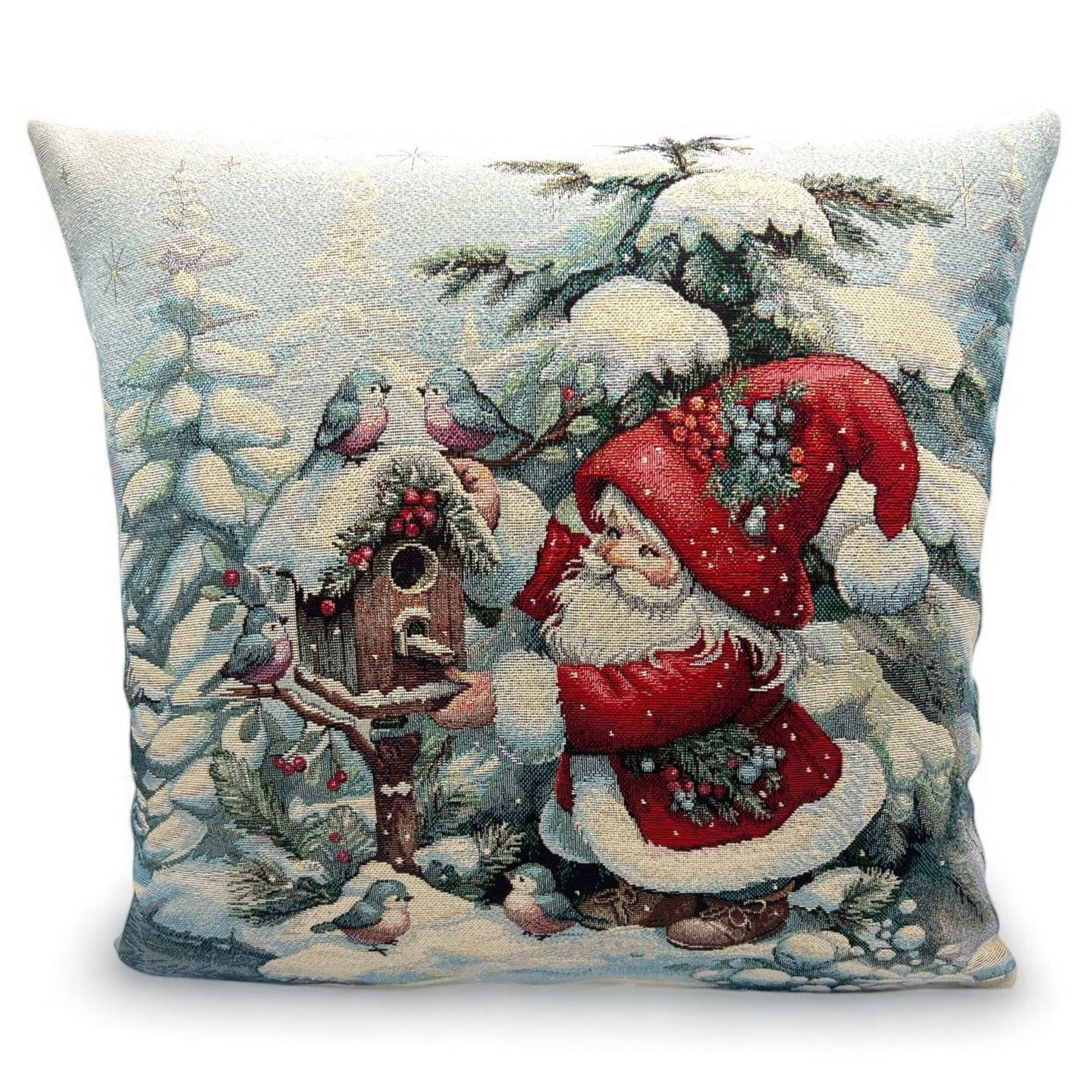 Copricuscino Baxter A Gobelin Jacquard, 45x45 cm Lurex oro