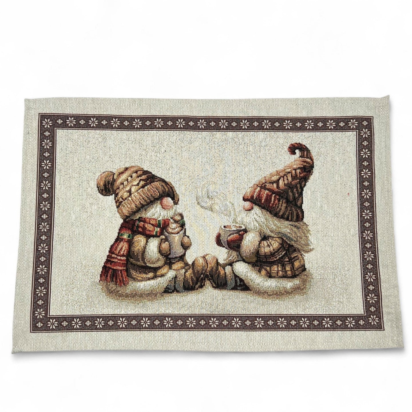 Table Set BUDDY Placemat Tovaglietta Gobelin Jacquard, lurex oro 40 x 50 cm