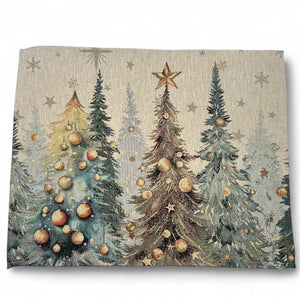 Table Set CHRISTMAS LIGHTS Placemat Tovaglietta Gobelin Jacquard, lurex oro 40 x 50 cm