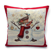 Laden Sie das Bild in den Galerie-Viewer, Kissenbezug CHRISTMAS PARTY, uni, Gobelin Jacquard, Lurex Silver, 45x45 cm
