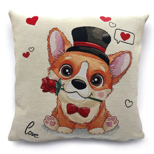 Copricuscino FIN, Gobelin Jacquard, 45x45 cm