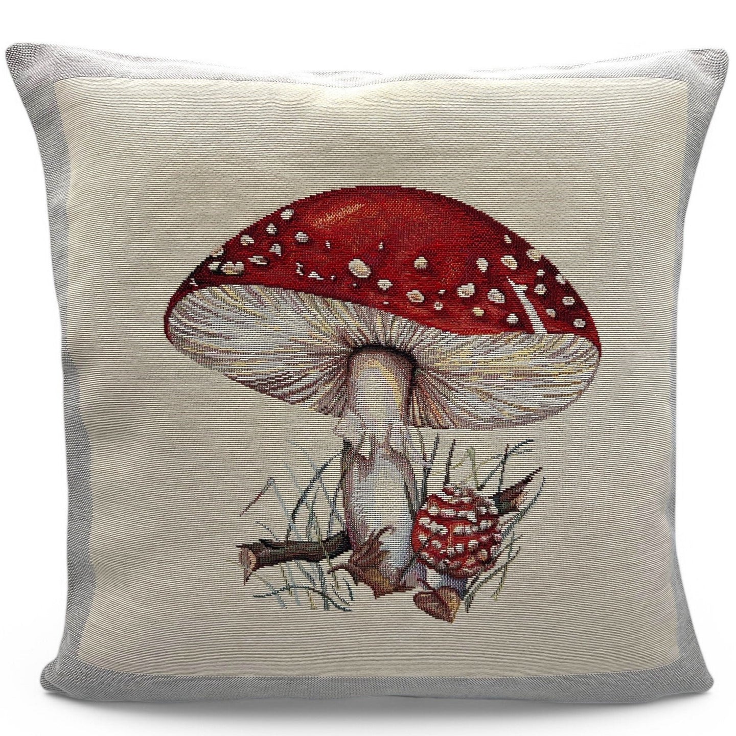 Copricuscino FANTASIALAND B uni, Gobelin Jacquard, 45x45 cm