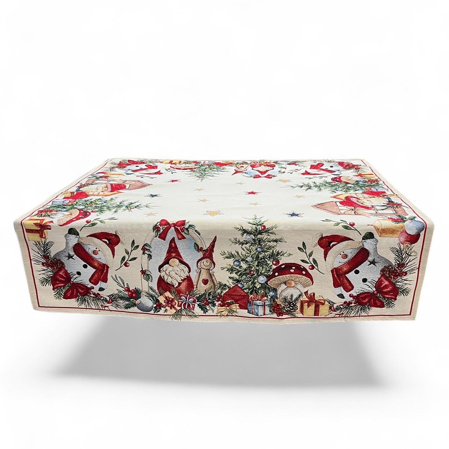 Tovaglia FAVOLA, uni, Gobelin Jacquard, 100x100 cm