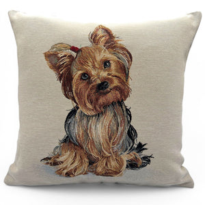 Kissenbezug FIFI uni, Gobelin Jacquard, 45x45 cm