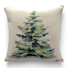 Laden Sie das Bild in den Galerie-Viewer, Kissenbezug FIR WOOD, uni, Gobelin Jacquard
