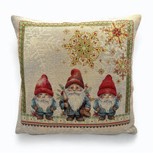 Laden Sie das Bild in den Galerie-Viewer, Kissenbezug GNOMELAND, uni, Gobelin Jacquard, Lurex Gold, 45x45 cm
