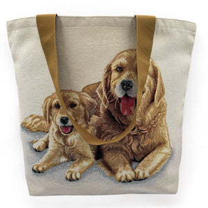 Shopper GOLDEN, Gobelin Jacquard