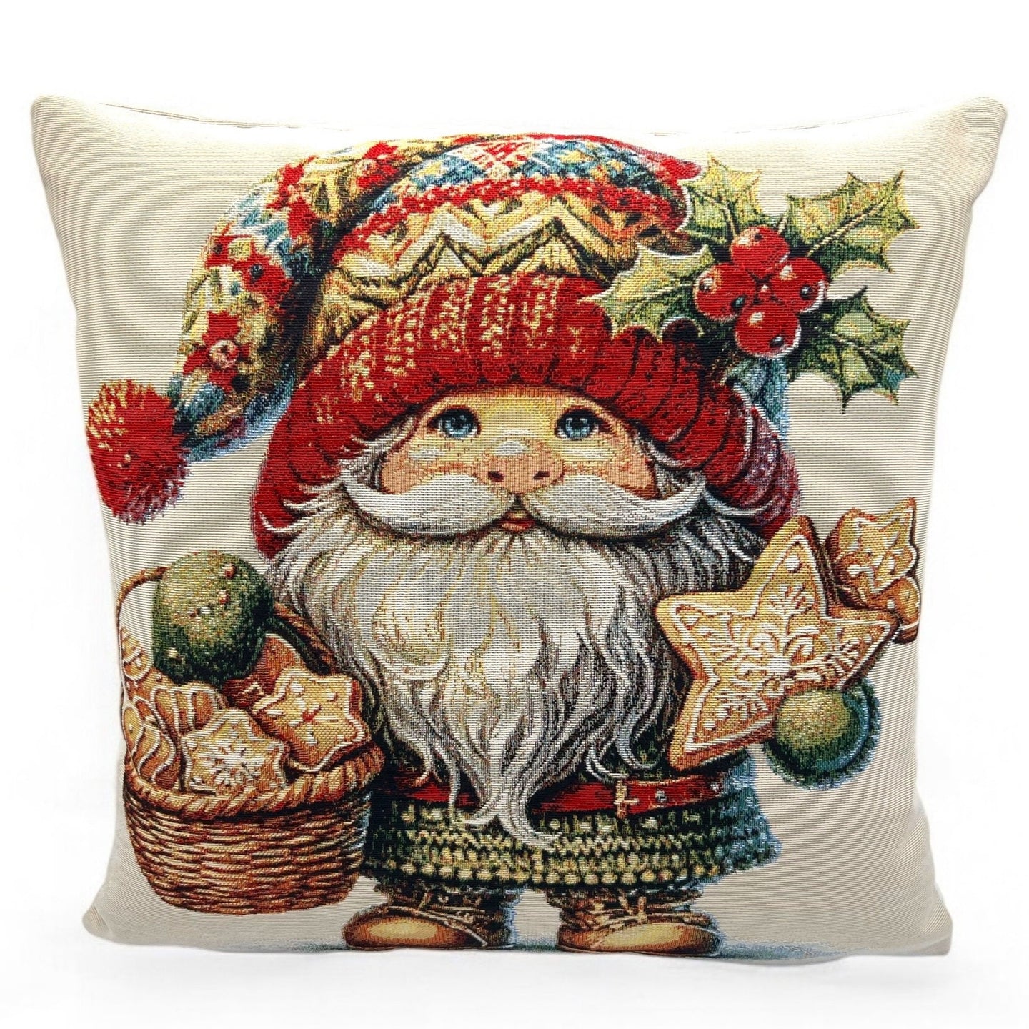 Copricuscino GUSTAV, Gobelin Jacquard, 45x45 cm