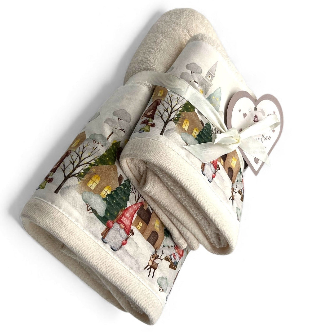 TOWEL SET, HOME CREAM, (40x60 + 60x105)