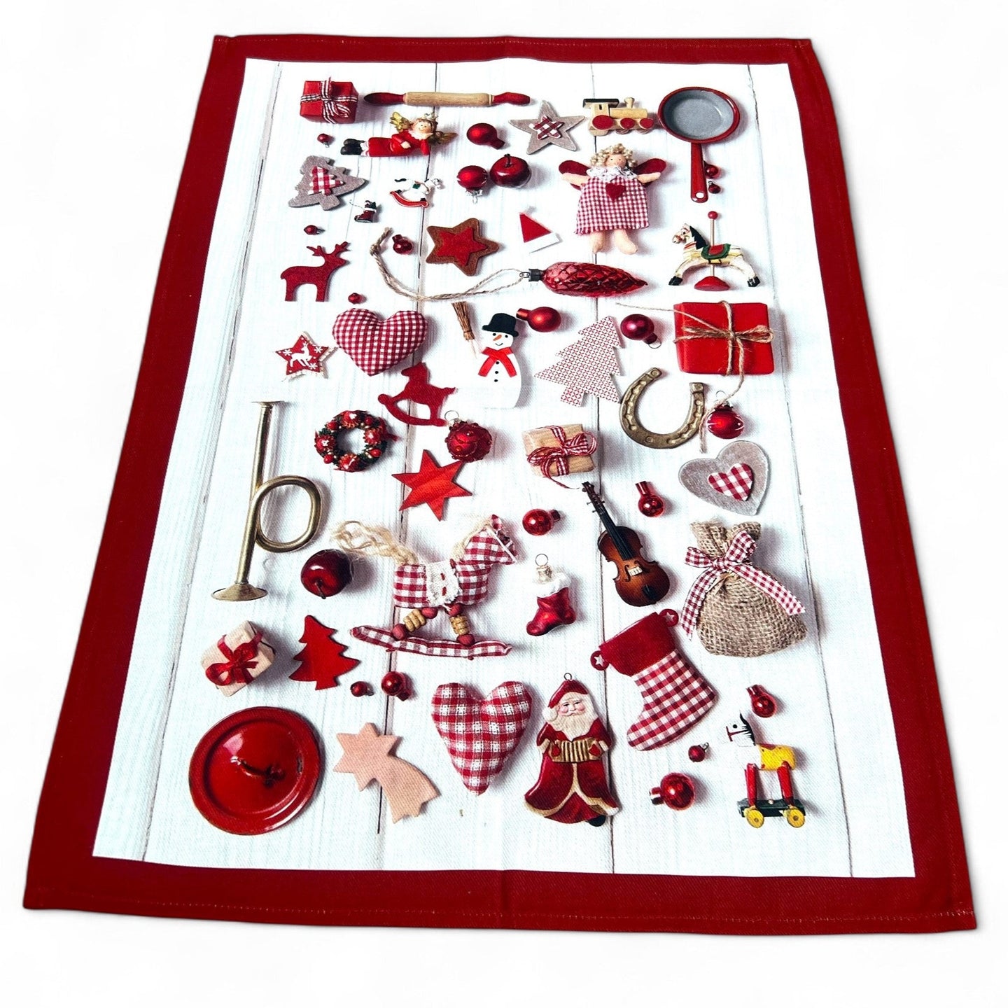 Strofinaccio CHRISTMAS KITCHEN B, cotone stampato