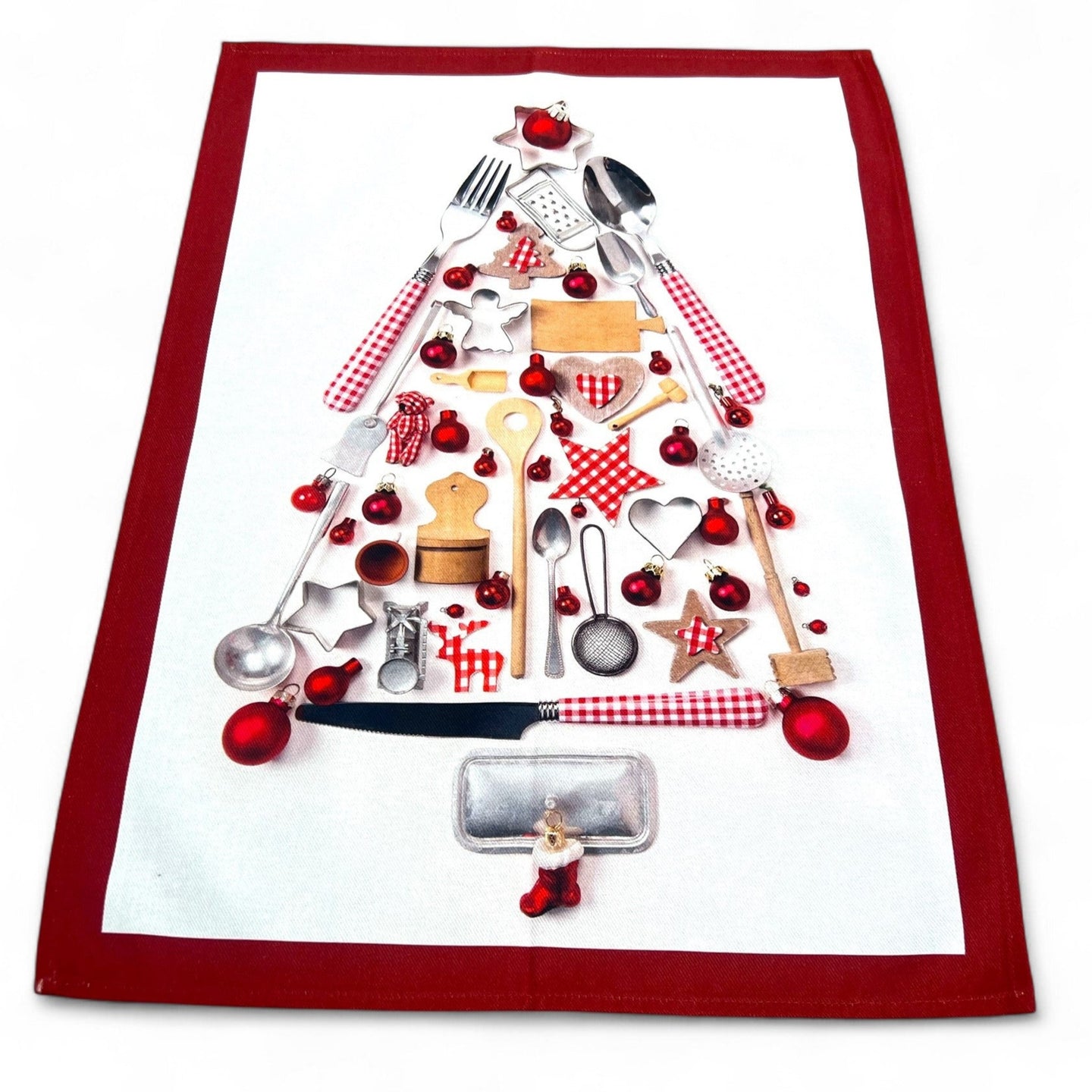 Strofinaccio CHRISTMAS KITCHEN C, cotone stampato