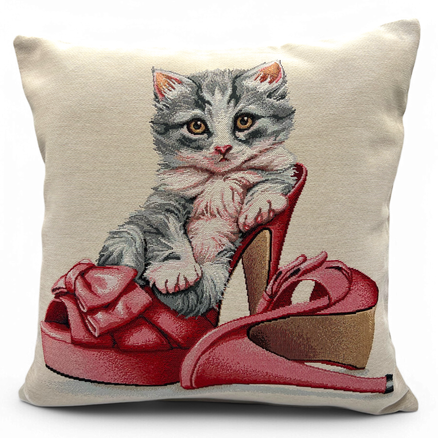 Copricuscino KLEO, Gobelin Jacquard, 45x45 cm