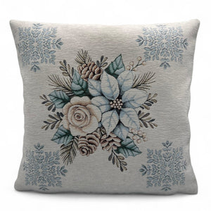 Copricuscino LAVAREDO A Natale Gobelin Jacquard cinigliato, 45x45 cm