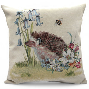 Kissenbezug AMICI ANIMALI LENNY uni, Gobelin Jacquard, 45x45 cm
