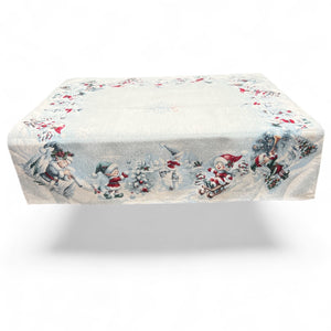 Tovaglia LOVELY X-MAS, uni, Gobelin Jacquard, cinigliato, 100x100 cm