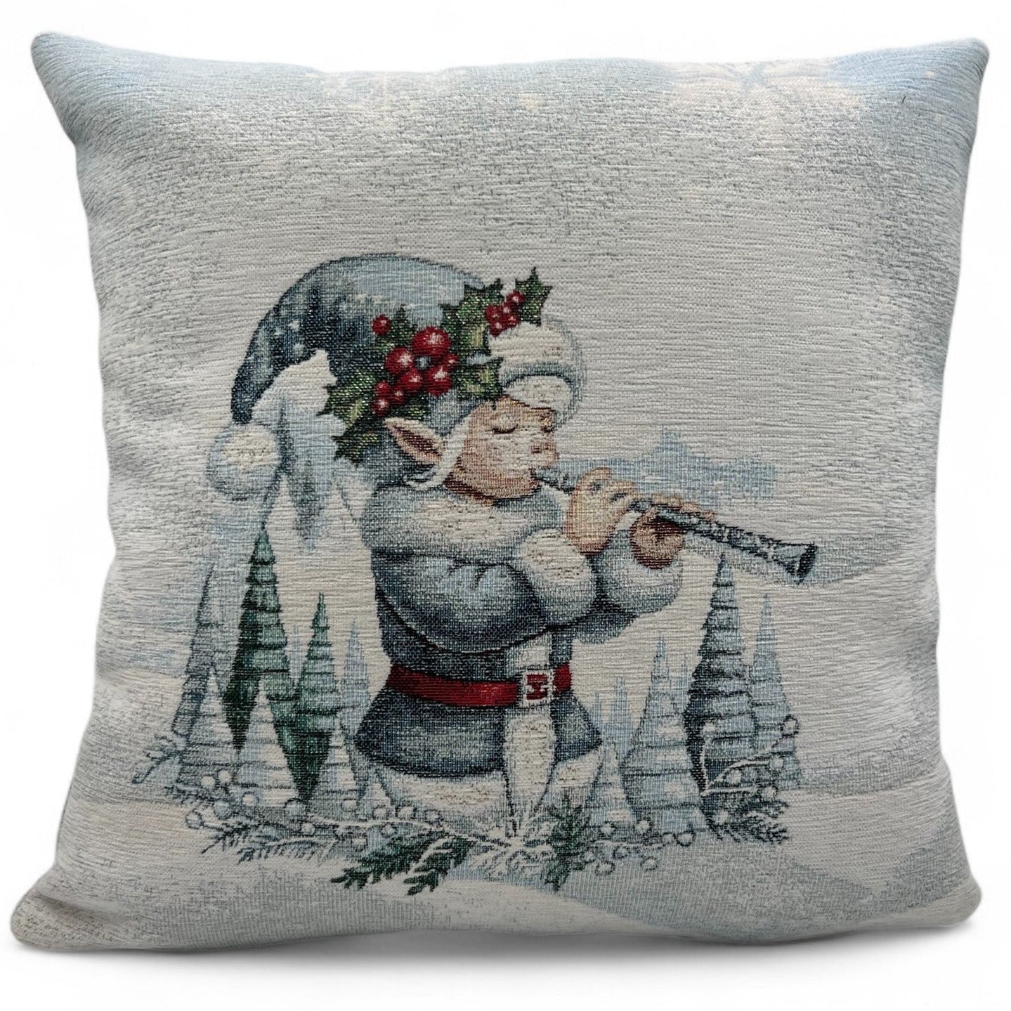 Copricuscino LOVELY X-MAS A Natale Gobelin Jacquard cinigliato, 45x45 cm