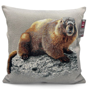 Copricuscino MARMOTTA, Gobelin Jacquard, 45x45 cm