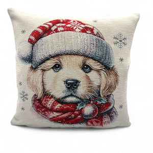 Copricuscino MAX Natale Gobelin Jacquard, cinigliato, 45x45 cm