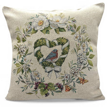 Carica l&#39;immagine nel visualizzatore di Gallery, Copricuscino ORTO BOTANICO uni, Gobelin Jacquard, 45x45 cm

