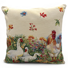 Carica l&#39;immagine nel visualizzatore di Gallery, Copricuscino PATTERSON uni, Gobelin Jacquard, 45x45 cm
