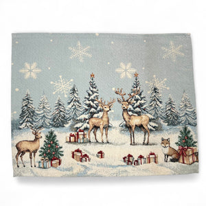 Table Set PINZOLO Placemat Tovaglietta Gobelin Jacquard, cinigliato 40 x 50 cm